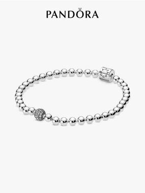 Pandora Beads & Pavé Bracelet
